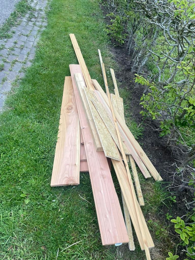 Gratis - over van overkapping bouwen, Ophalen, Zo goed als nieuw, Minder dan 180 cm, Planken