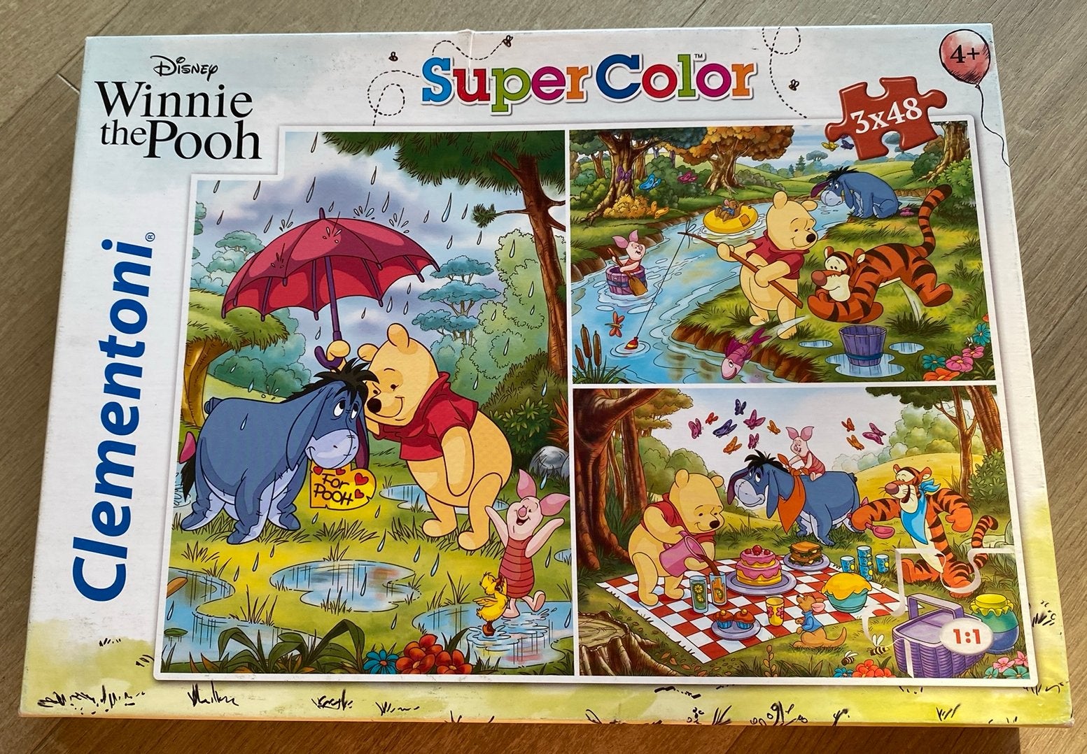 Winnie the Pooh puzzels, Ophalen, 10 tot 50 stukjes, Gebruikt, 4 tot 6 jaar