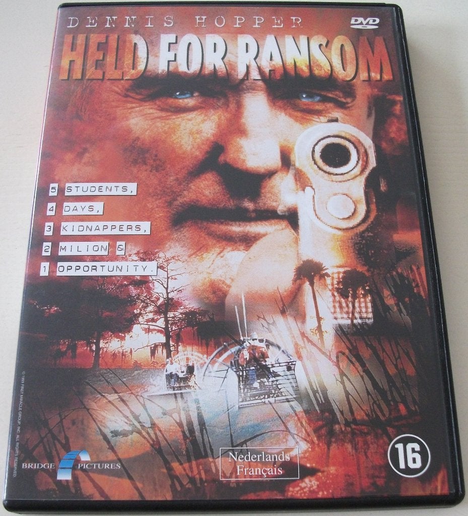 Dvd *** HELD FOR RANSOM *** They Pay or They Die, Vanaf 16 jaar, Ophalen of Verzenden, Zo goed als nieuw, Actiethriller