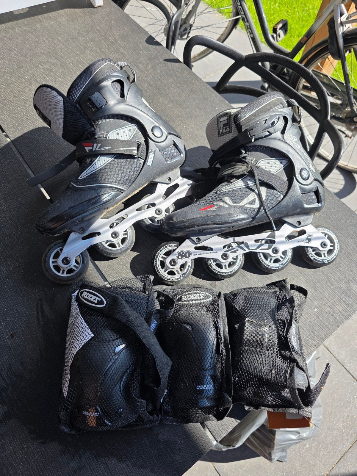 Fila Inline Skates met Bescherming - Maat 40, Ophalen, Gebruikt