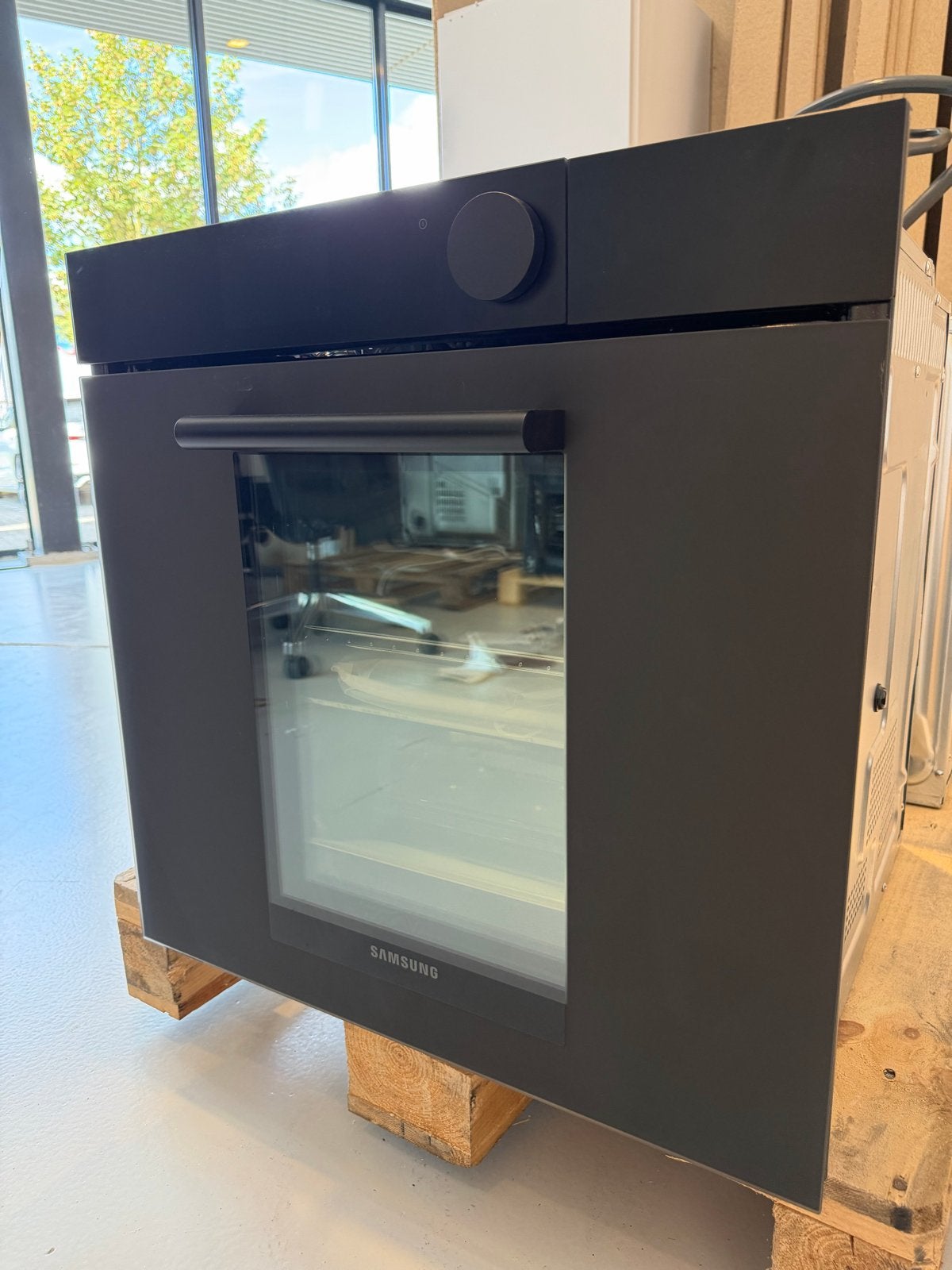 Nieuwe Samsung Combi-stoomoven 45cm Inbouw Zwart, Ophalen, 45 tot 50 cm, Nieuw, Inbouw