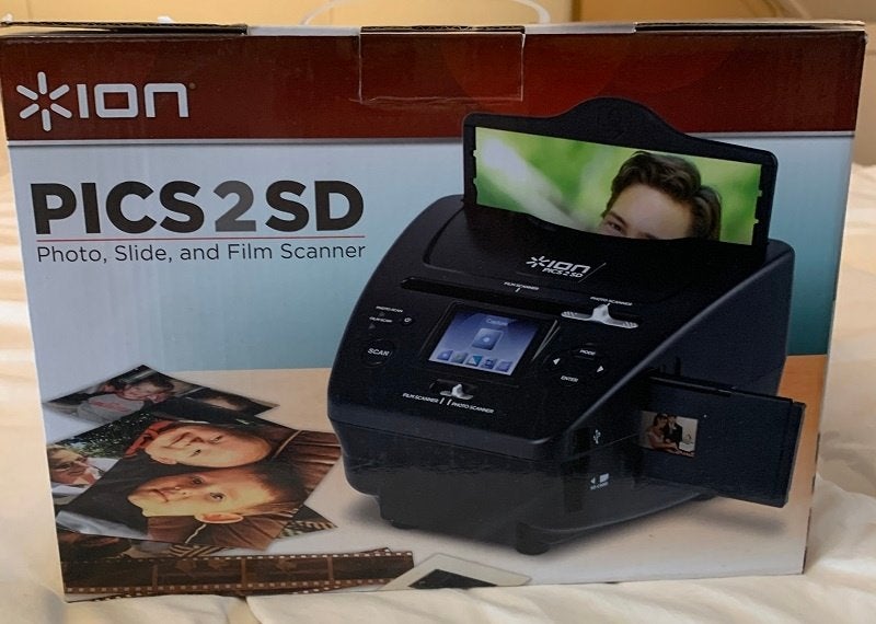 foto, slide film scanner 2SD, Ophalen of Verzenden, Zo goed als nieuw, Fotoscanner, Ion
