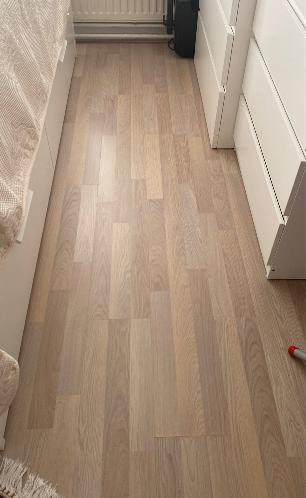 Laminaatvloer, licht houtnerf, ongeveer 40 m2, Ophalen, Gebruikt, 50 tot 150 cm, 10 m² of meer