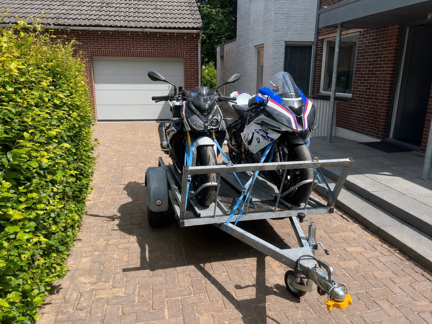 Motor aanhanger/trailer te huur, Aanhangwagen