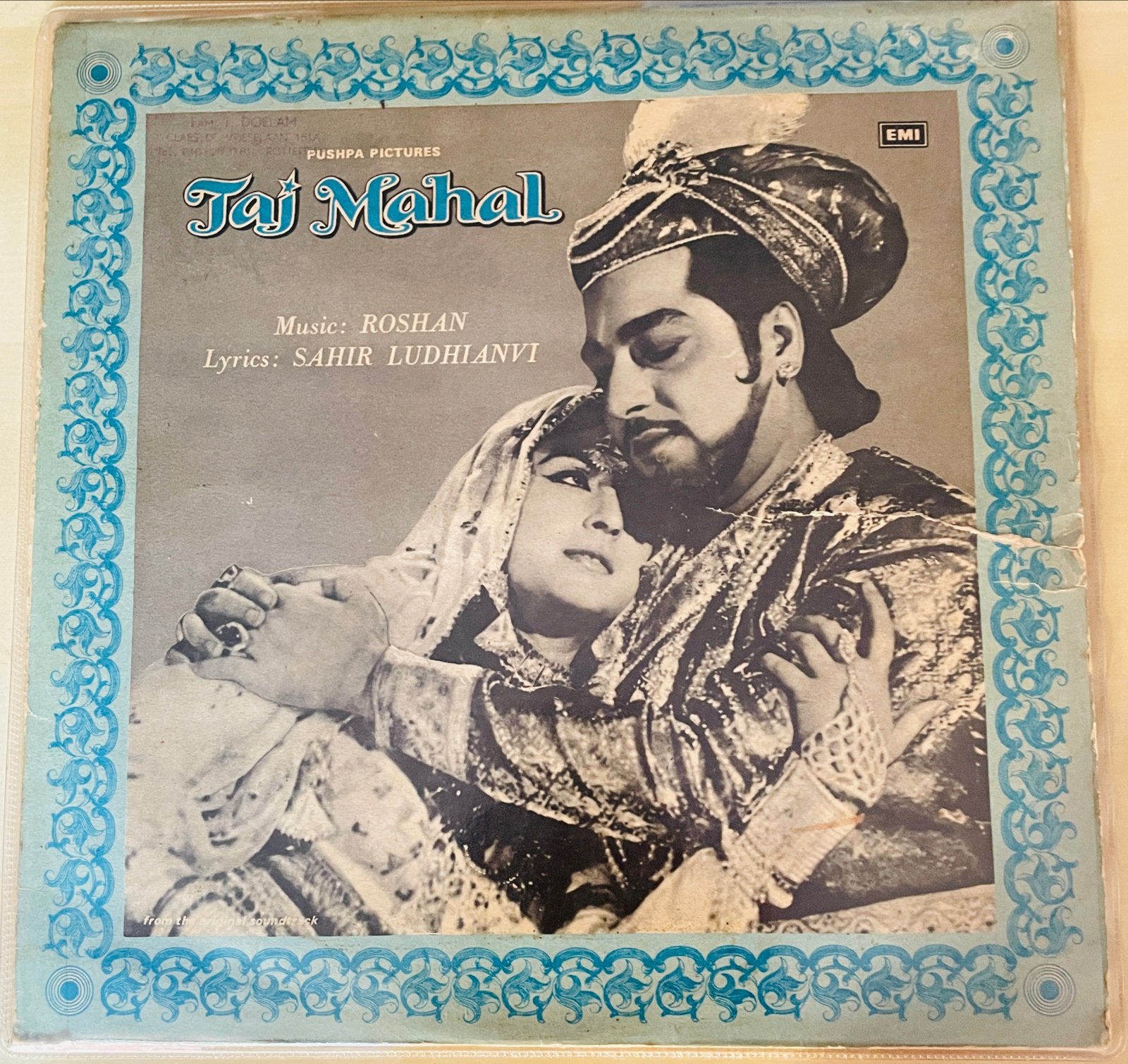 Taj Mahal Soundtrack LP - Bollywood Klassieker, LP, Gebruikt, Verzenden, 12 inch