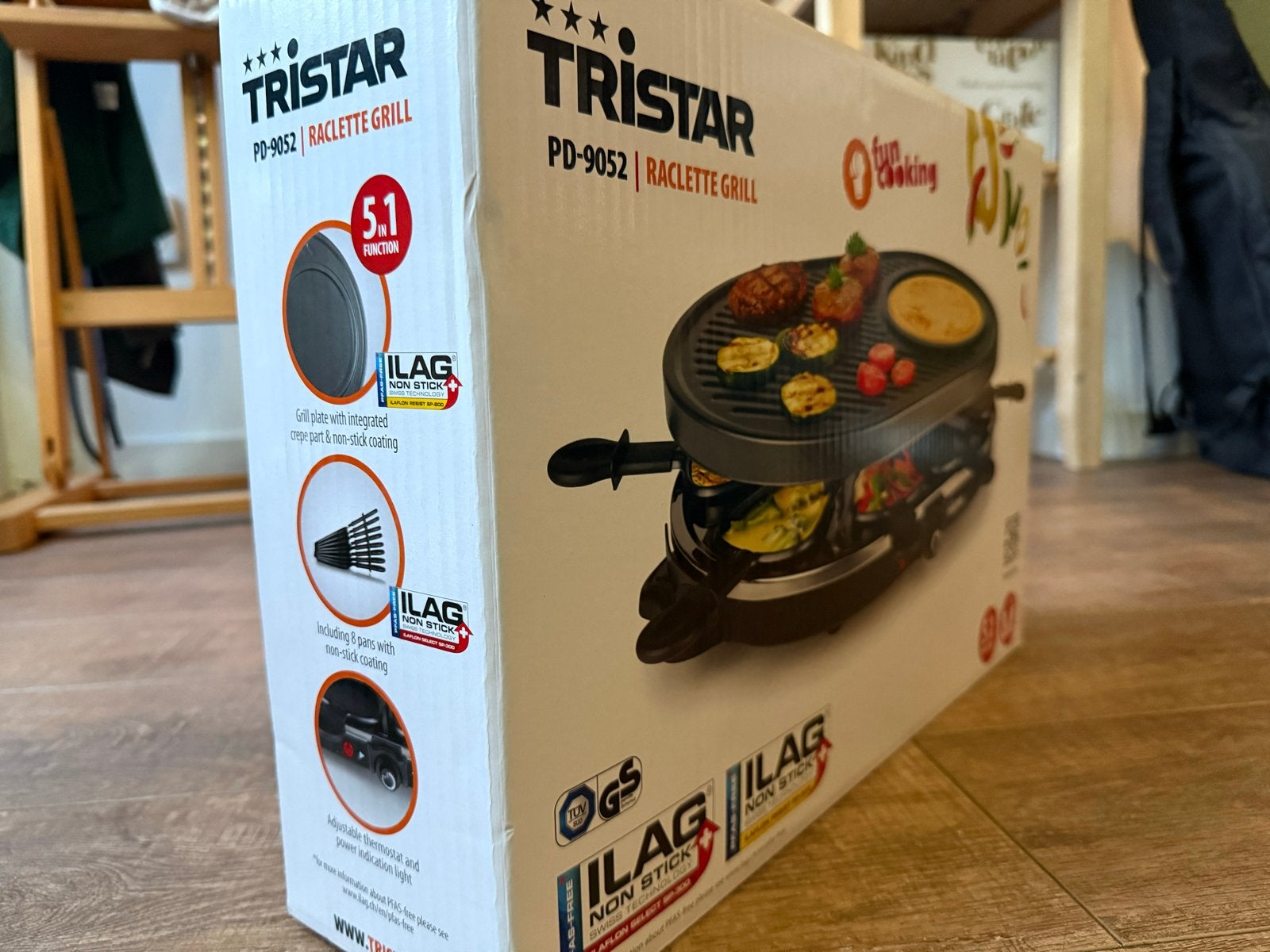 Tristar PD-9052 Raclette Grill - Nieuw in doos, Ophalen of Verzenden, Nieuw