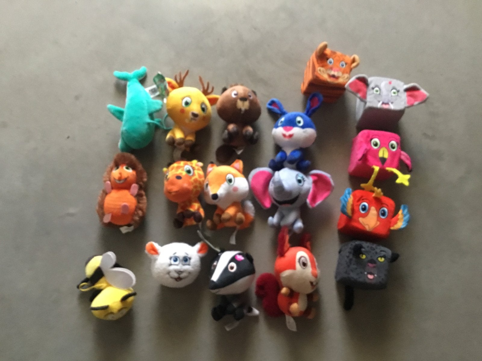 Verschillende Lidl mini knuffeltjes, Lidl, Gebruikt, Overige karakters, Ophalen of Verzenden