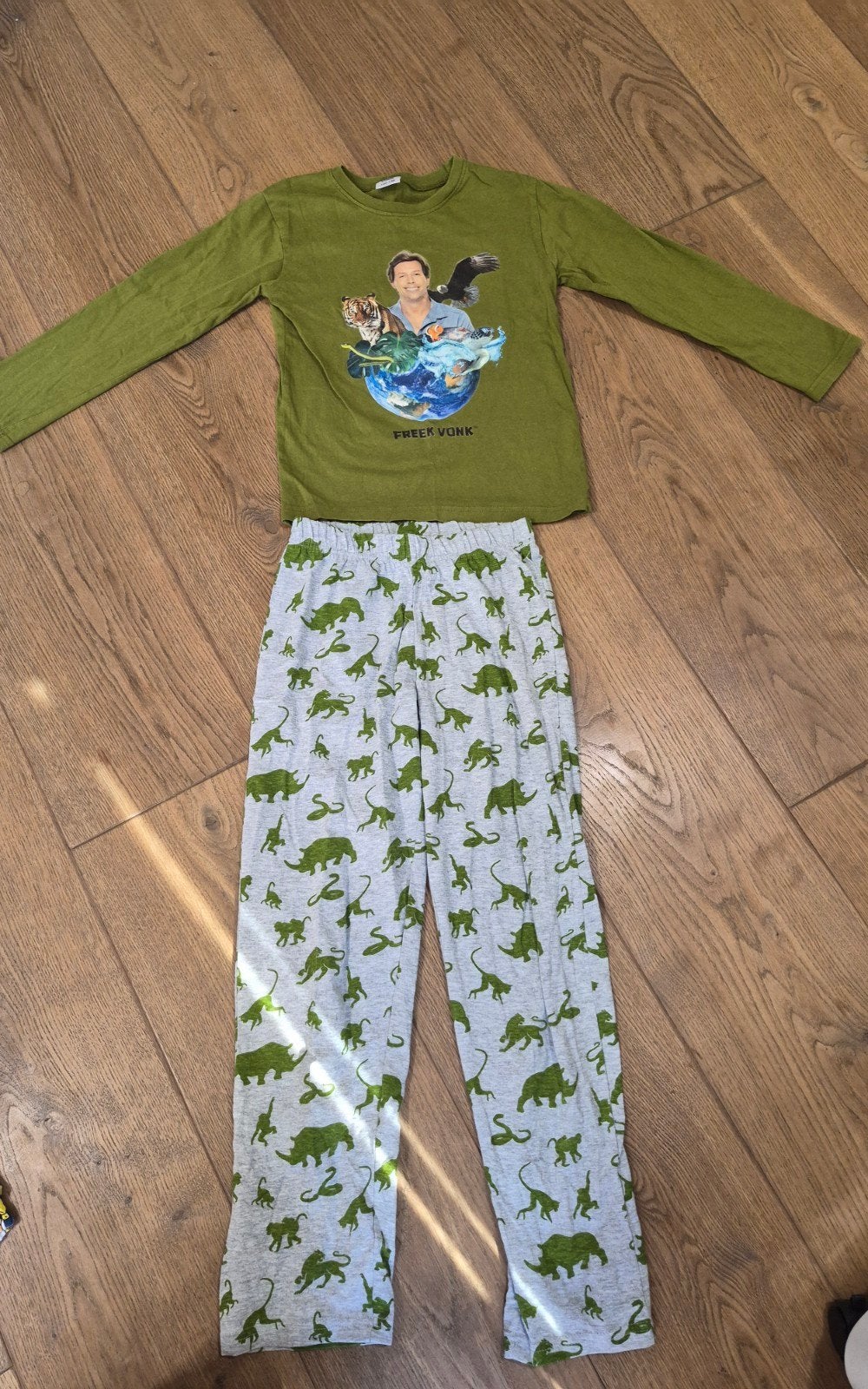 Freek Vonk Pyjama Maat 140/146, Kinderen en Baby's, Kinderkleding | Kinder-kledingpakketten, Ophalen of Verzenden, Gebruikt, Maat 146