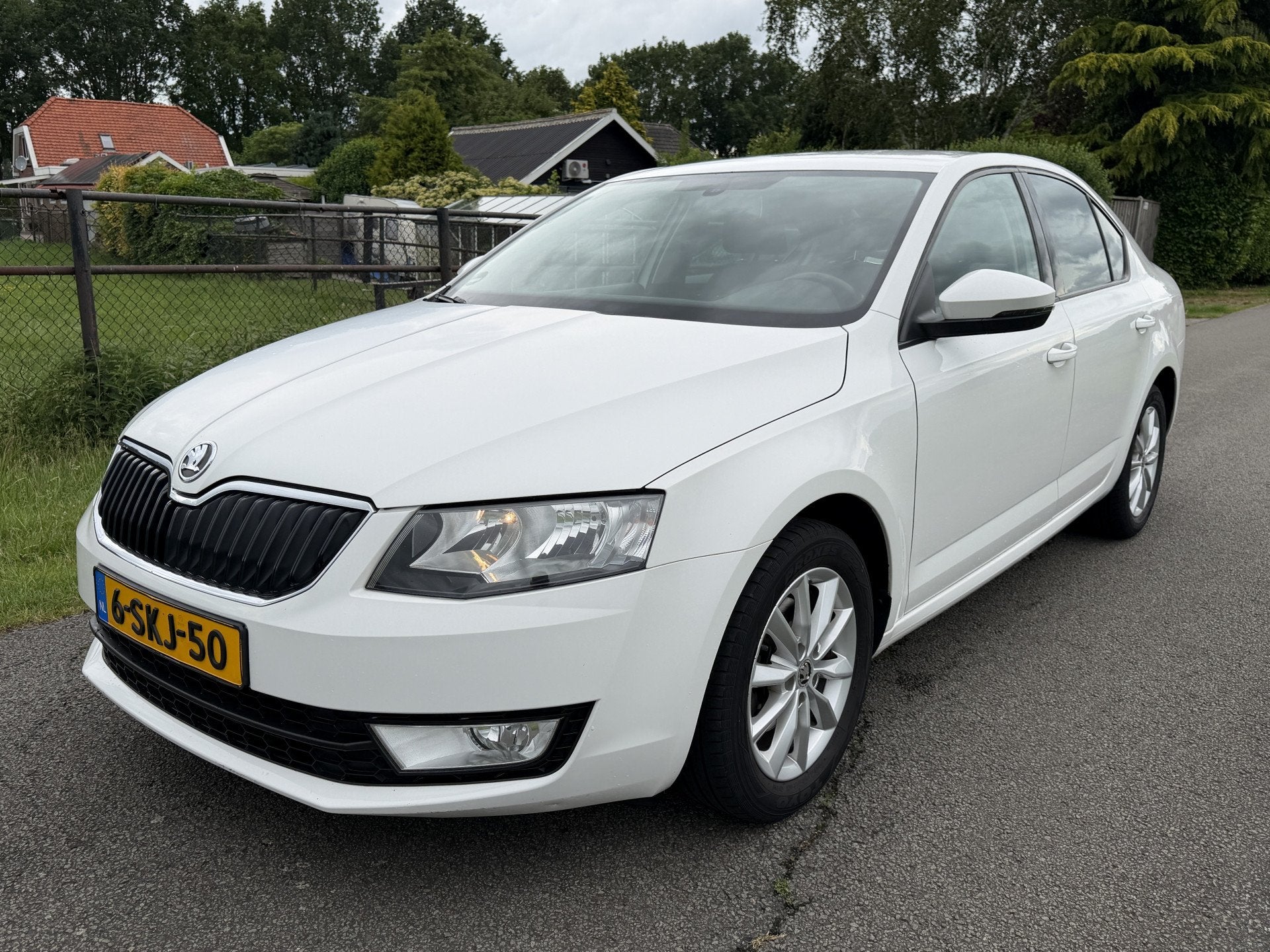Skoda Octavia 1.2 TSI Greentech Ambition Businessline ECC/NA, Auto's, Voorwielaandrijving, Euro 5, Stof, Gebruikt