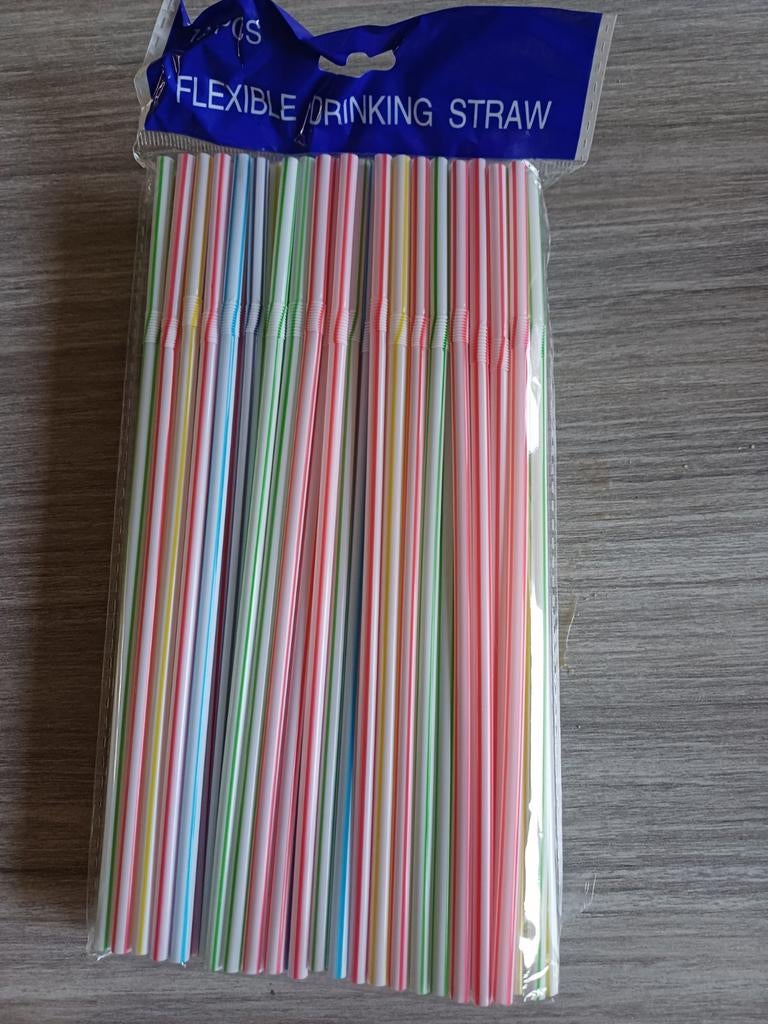 Plastic rietjes, Ophalen of Verzenden, Nieuw, Overige