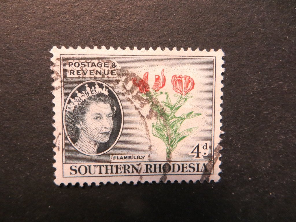A00318: Southern Rhodesia QEII 4 d, Postzegels en Munten, Postzegels | Afrika, Ophalen of Verzenden, Tanzania