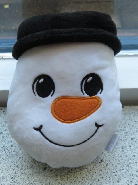 Kop van een sneeuwpop sneeuwman merk Milka meet ca 20 cm, Ophalen of Verzenden, Zo goed als nieuw, Overige typen