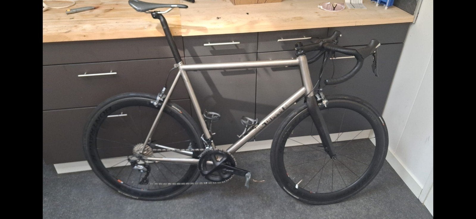 Prachtige J Guillem Major Racefiets - Maat 60, Fietsen en Brommers, Fietsen | Racefietsen, Overige merken, Aluminium, Ophalen of Verzenden