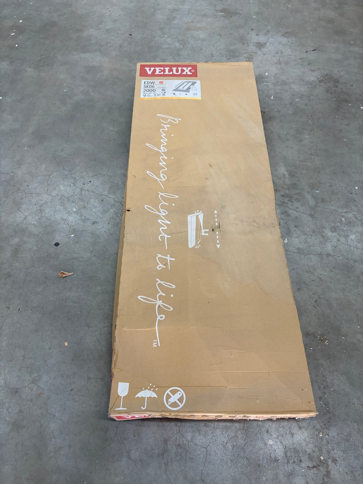 Velux Dakraam EDW SK06 2000 - Nieuw in doos, Ophalen, Nieuw, Dakraam, 80 tot 120 cm