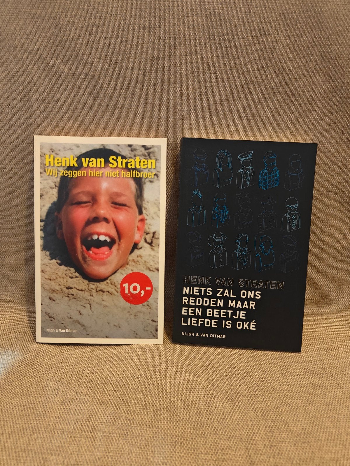 Twee Boeken Henk van Straten, Ophalen of Verzenden, Zo goed als nieuw, Henk van Straten, Nederland
