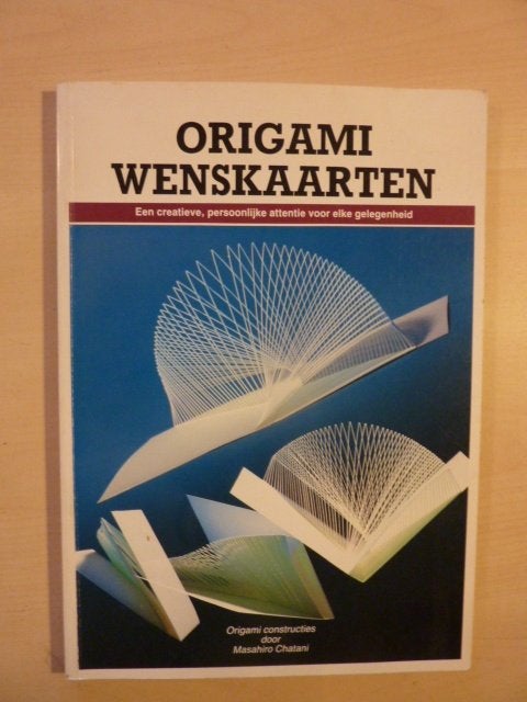 M. Chatani - Origami wenskaarten, Verzenden, Zo goed als nieuw, Tekenen en Schilderen