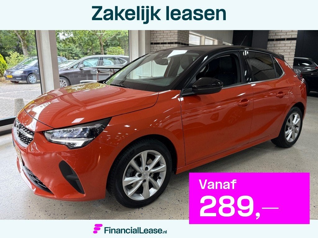 Opel Corsa 1.2 Automaat BiColor Navigatie 1/2 Leder Airco Cr, Gebruikt, 49 €/maand, Geïmporteerd, Lease