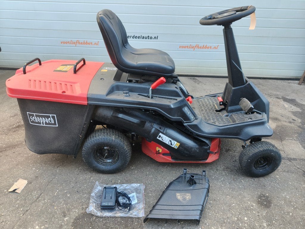 2026 Scheppach MR230-61 grasmaaier, zitmaaier, Ophalen, Cirkelmaaier, Cirkelmaaier, Scheppach