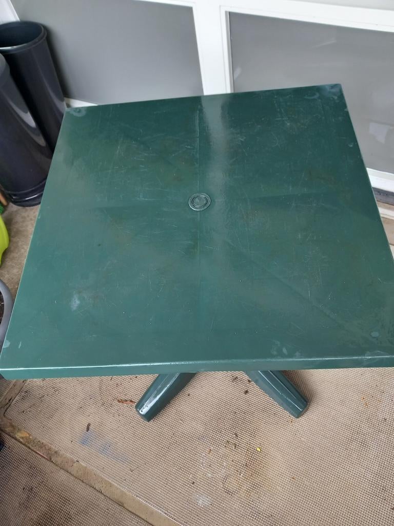 Tafel en plantenrekken, Ophalen, Rechthoekig