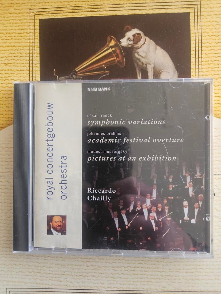 CD: Royal Concertgebouw Orchestra - Franck, Brahms, Mussorgs, Ophalen of Verzenden, Romantiek, Zo goed als nieuw, Orkest of Ballet