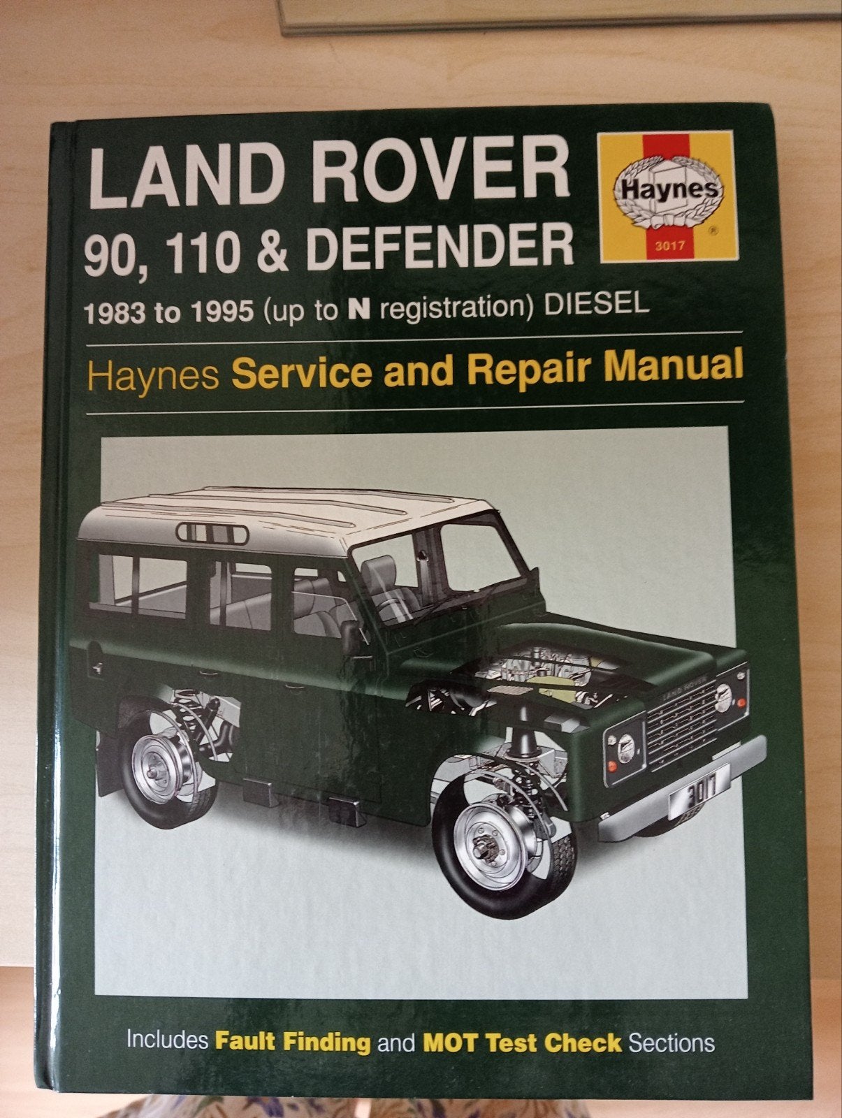 Landrover Defender handleiding, Ophalen of Verzenden