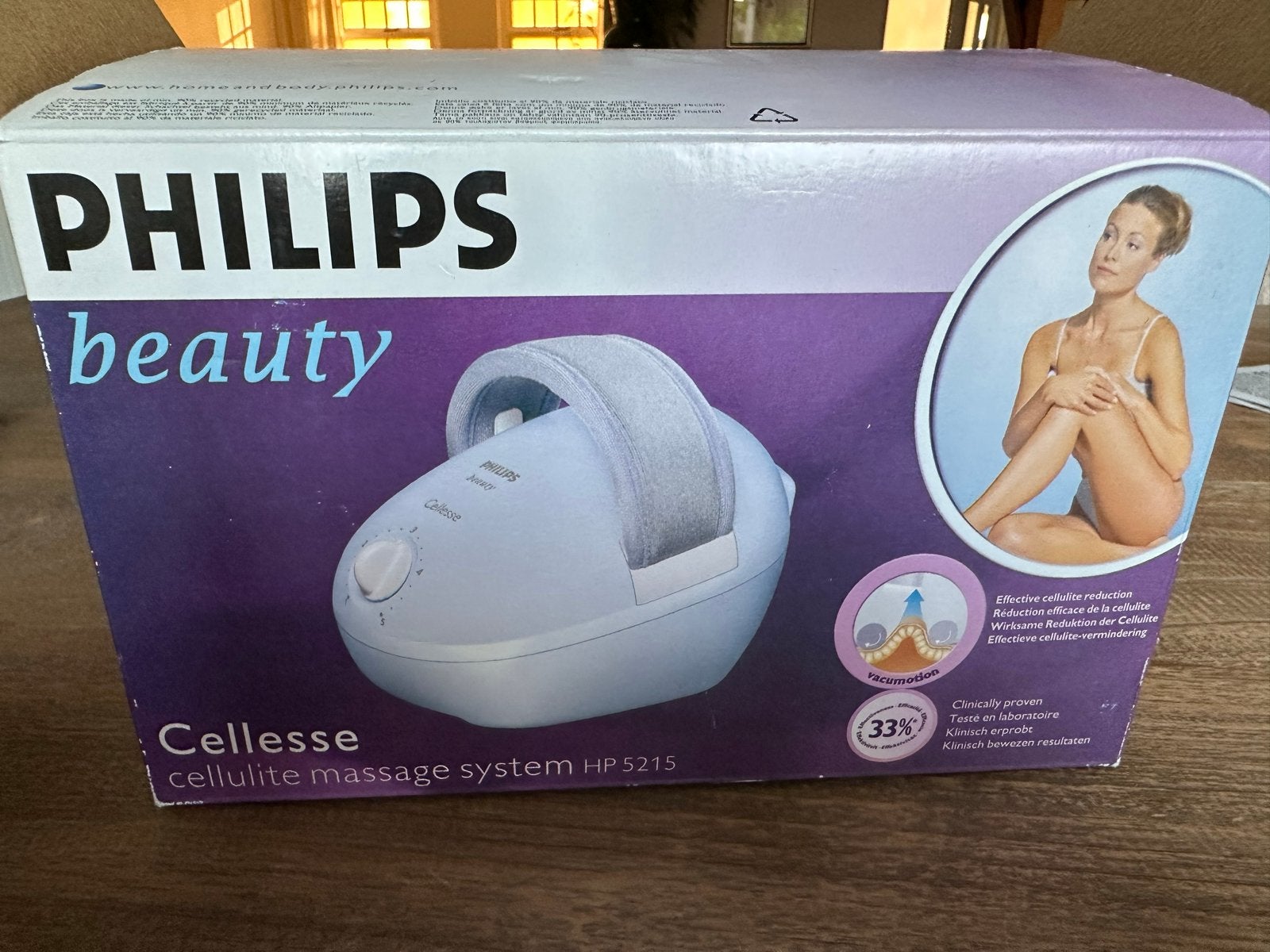 Philips Cellesse HP 521S Cellulite Massage Systeem, Ophalen of Verzenden, Nieuw, Overige typen