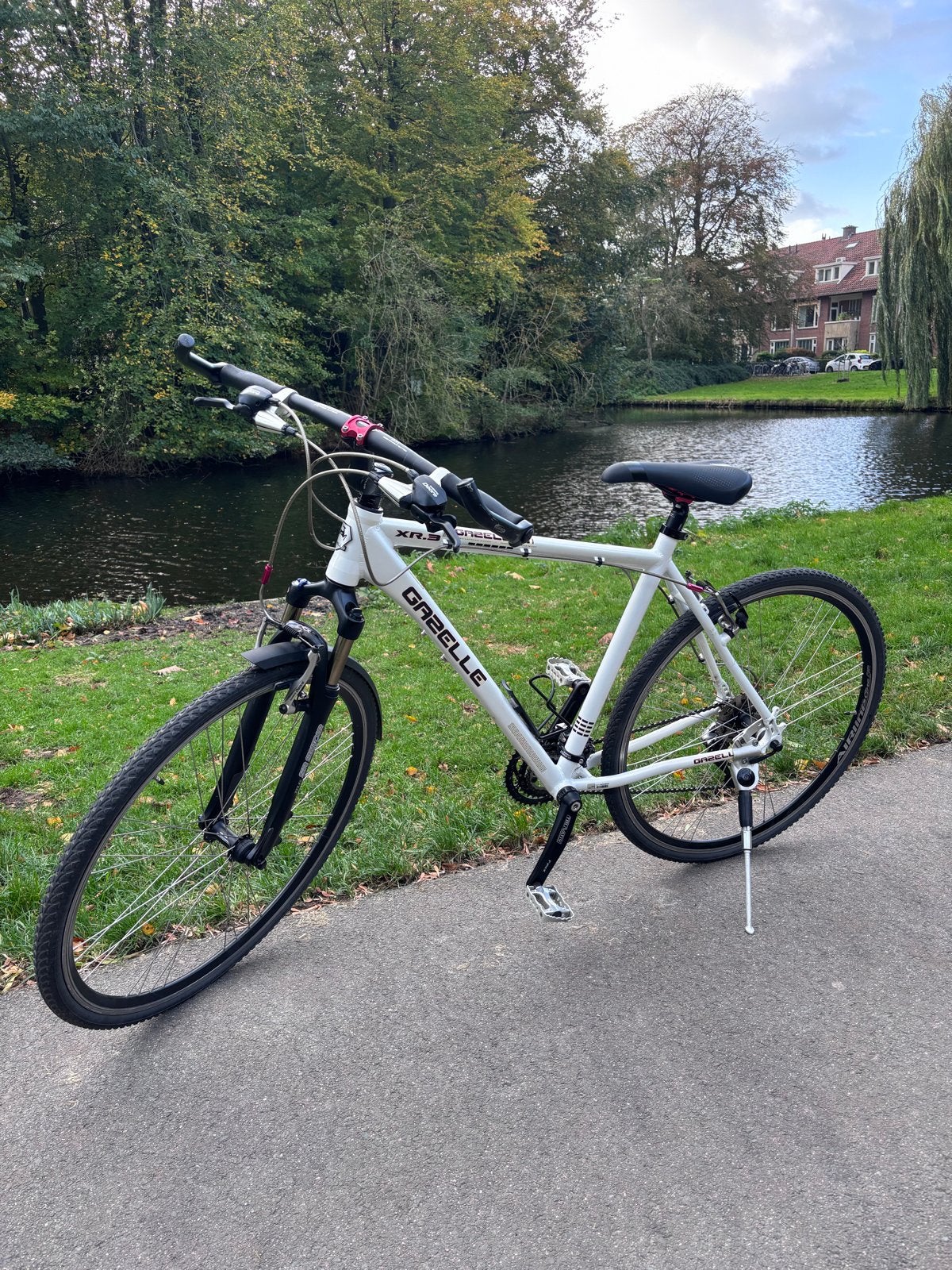 Gazelle XR.3 – 27 Versnellingen – Shimano Deore LX – 54 cm, Ophalen, 28 inch, Gebruikt, Vering