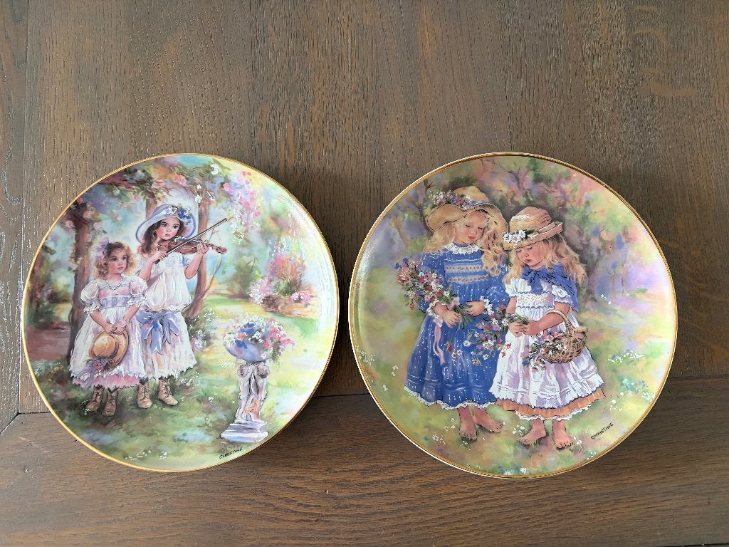 2 BORDJES van de Leonardo Collection - WD014, Verzamelen, Porselein, Kristal en Bestek, Zo goed als nieuw, Bord of Schaal, Porselein