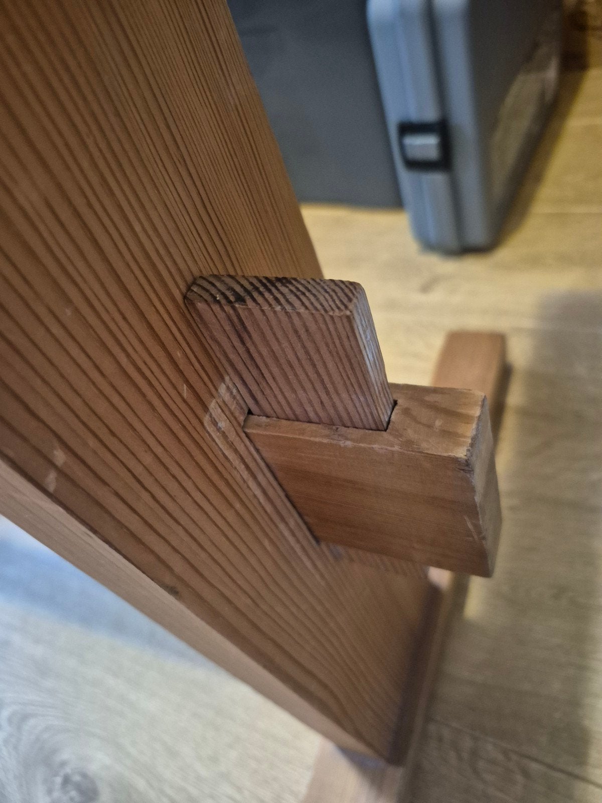 Grenen tafel, Ophalen, Gebruikt, 100 tot 150 cm, 50 tot 100 cm