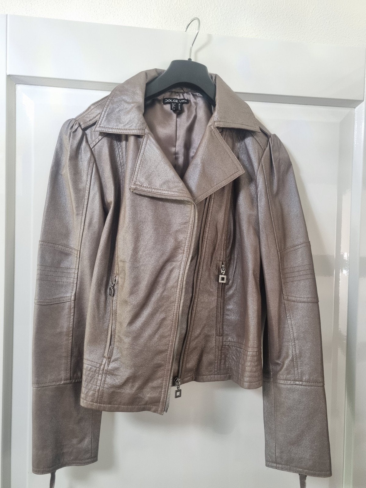 Nieuwe Dolce Vita leren dames jas maat 42, Dolce Vita, Ophalen of Verzenden, Nieuw, Bruin
