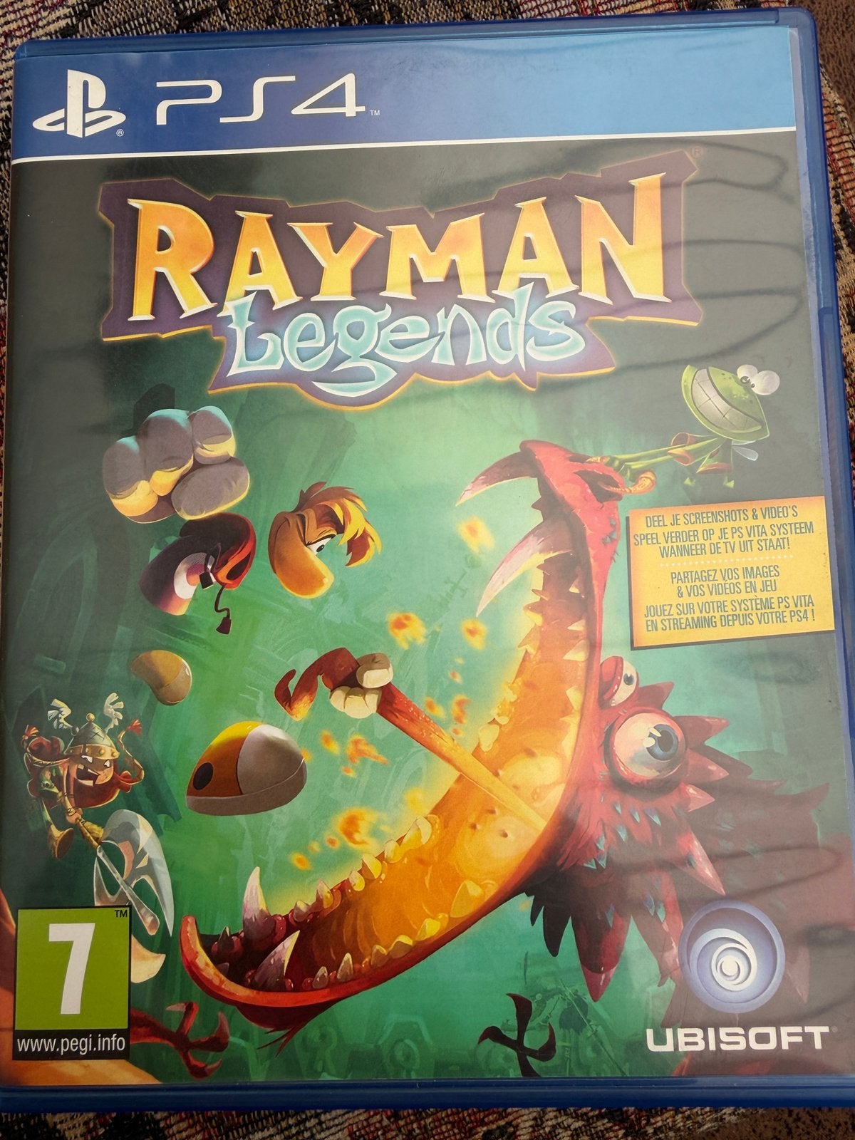 Ps4 game Rayman Legends, Spelcomputers en Games, Ophalen, Zo goed als nieuw, Met 1 controller, Slim