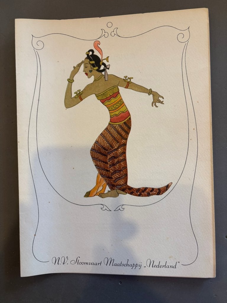 Oude menukaart, Ophalen of Verzenden, Gebruikt