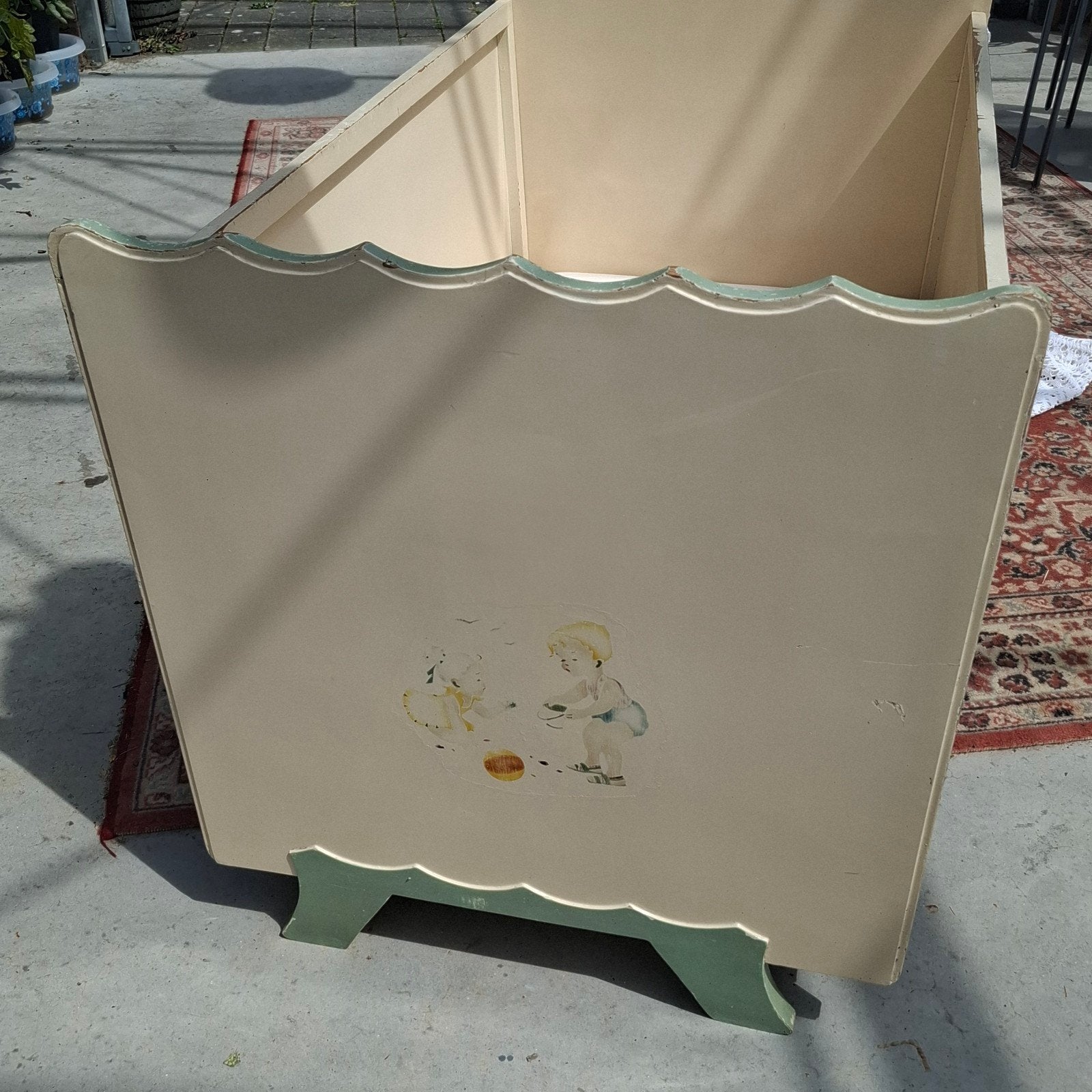 Jaren 60 ledikantje met matras, Ophalen, Doos, Minder dan 35 cm
