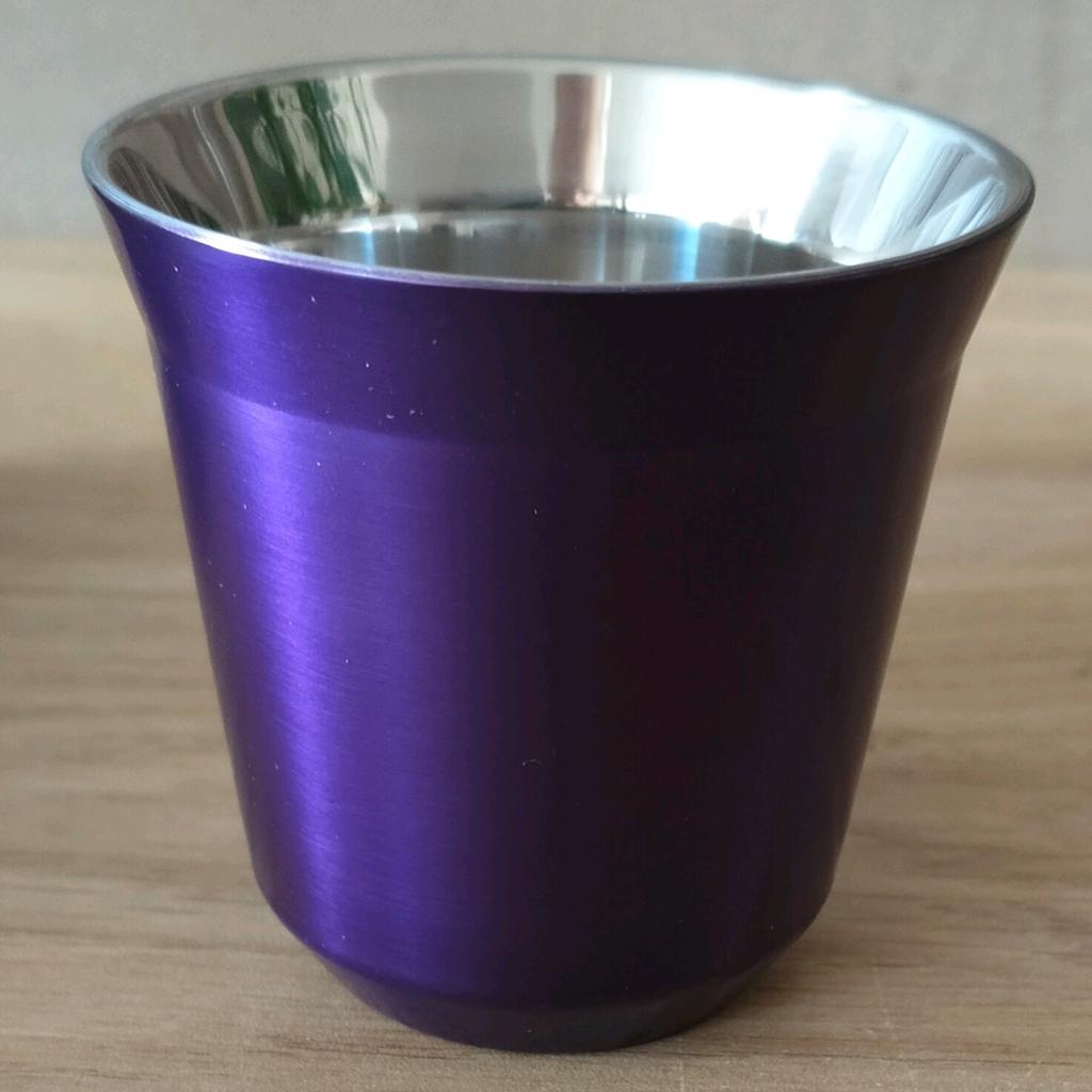 NIEUW 2 NESPRESSO PIXIE COLLECTION ESPRESSOKOPJE  PAARS, Overige materialen, Verzenden, Nieuw, Overige stijlen