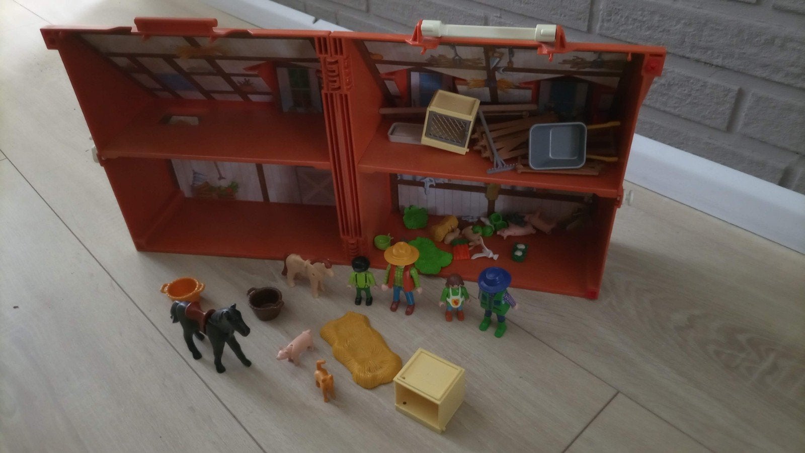 Meeneem Playmobil boederij huis., Ophalen, Gebruikt
