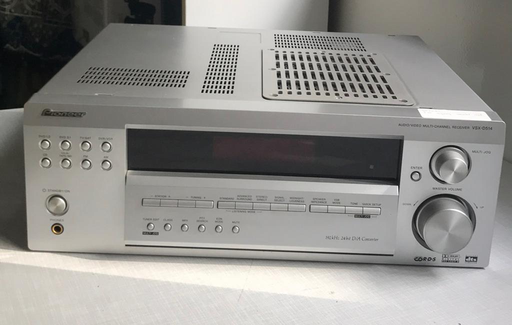 pioneer audio/video multi Channel receiver VSX-D514-S, Ophalen of Verzenden, Onbekend, Onbekend, Onbekend