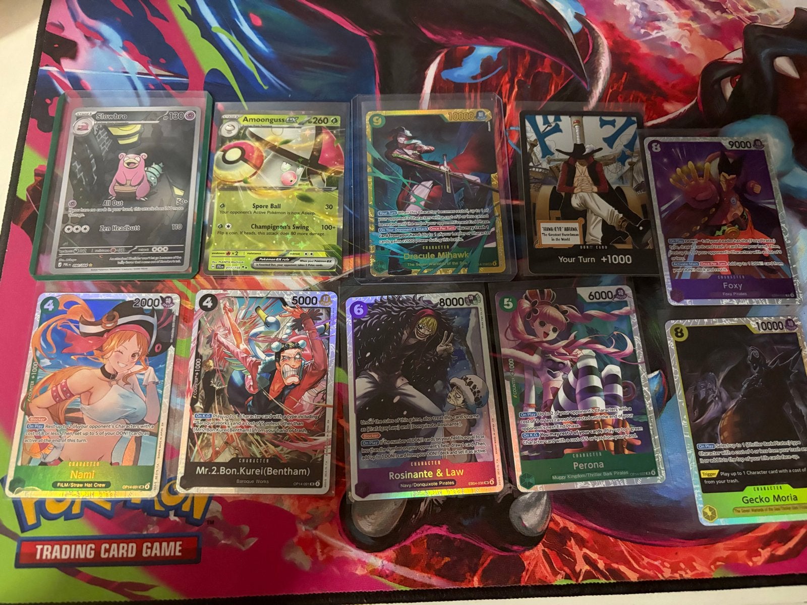 Diverse TCG Kaarten: One Piece, Pokémon, en meer!, Ophalen of Verzenden, Gebruikt, Meerdere kaarten