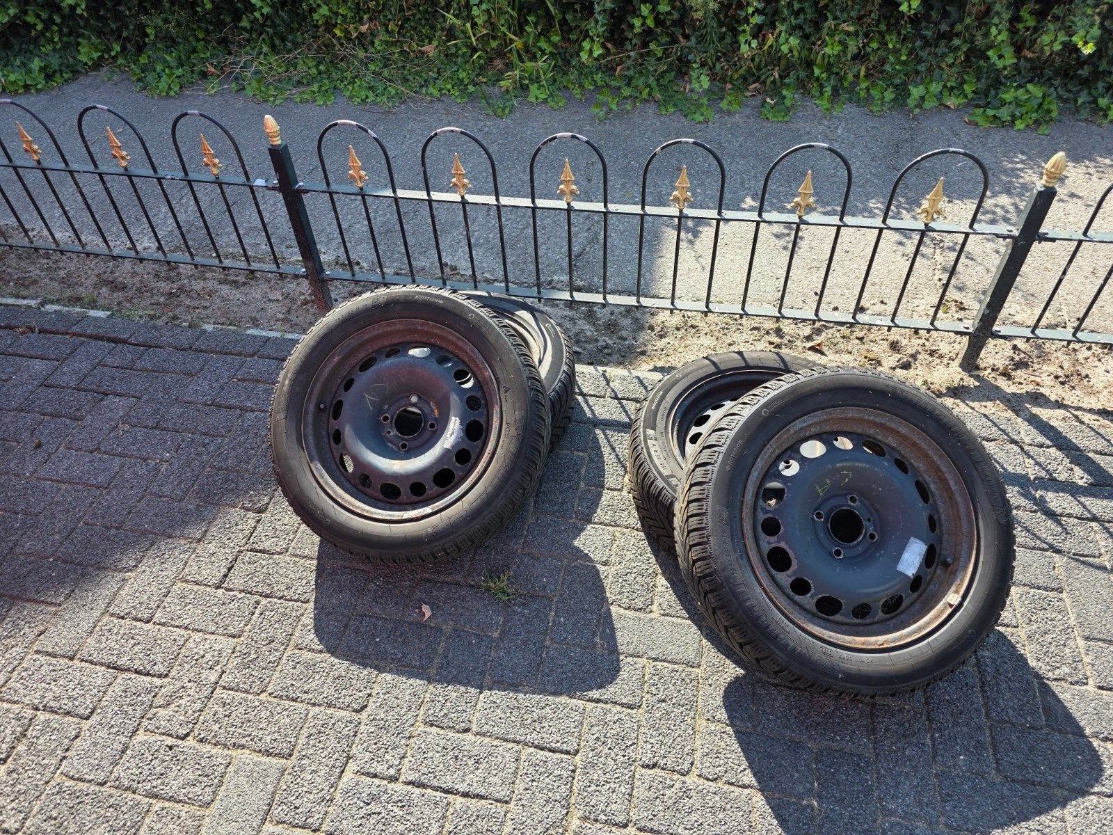 4 michelin Alpin 6 winterbanden 195/55 R16, Ophalen, Gebruikt, Citroën