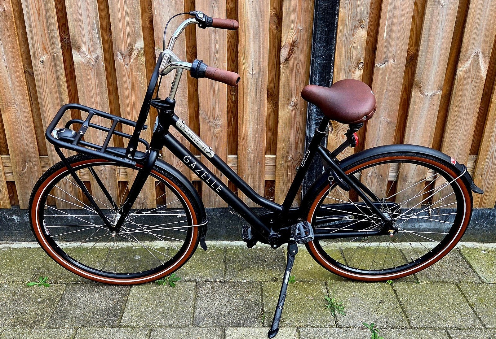 Gazelle Duty NL Transportfiets  - Zo goed als nieuw, Fietsen en Brommers, Fietsen | Dames | Damesfietsen, Ophalen, Terugtraprem