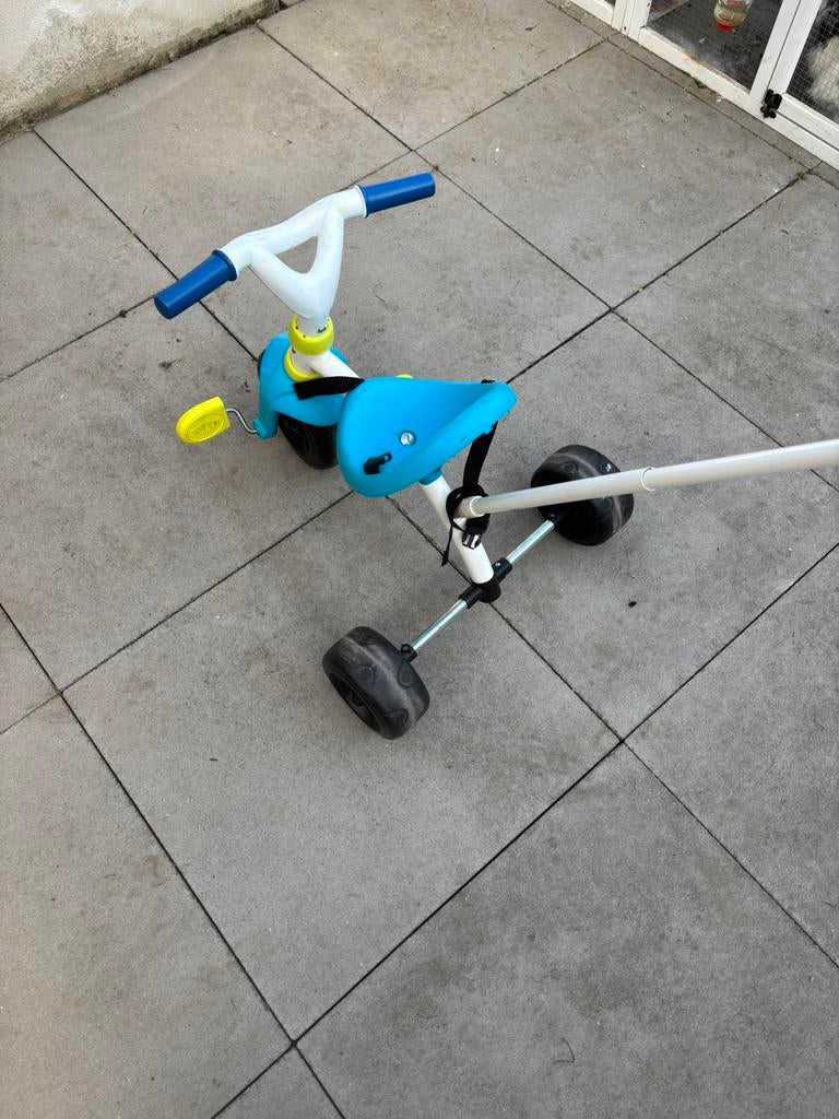 Fietsje, Ophalen, Gebruikt, Duwstang