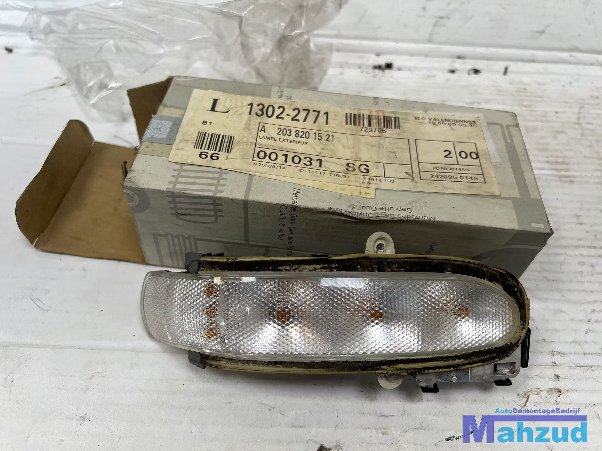 MERCEDES C KLASSE W203 Knipperlicht spiegel links rechts, Gebruikt, Mercedes-Benz AG, Mercedes-Benz, Ophalen of Verzenden