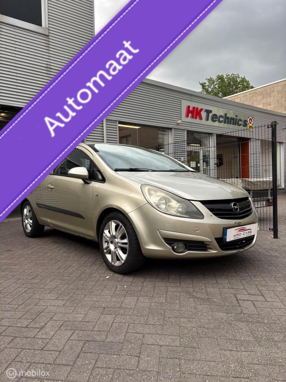 Opel Corsa 1.2-16V Sport, Auto's, 450 kg, 1229 cc, Geel, Bedrijf