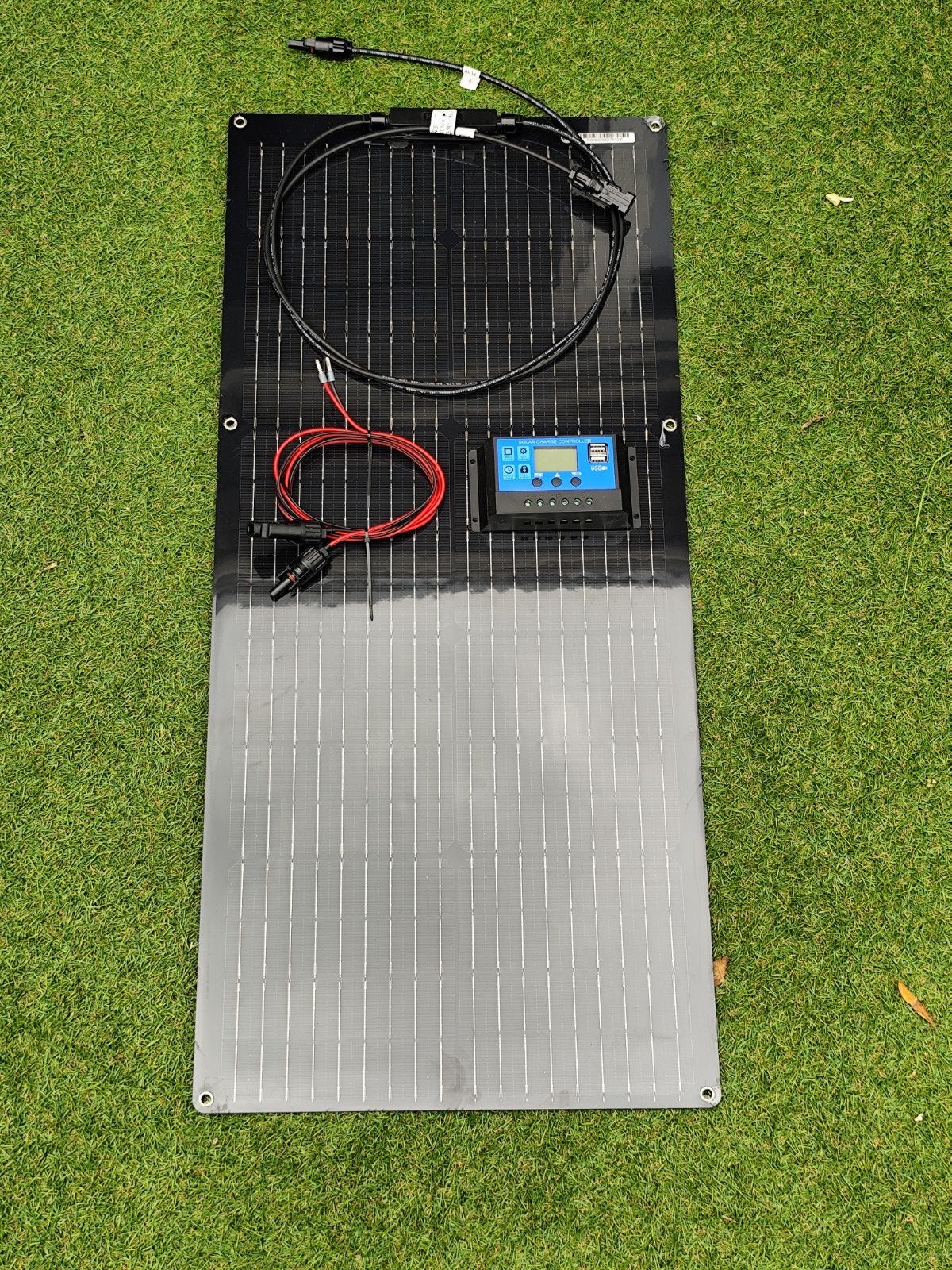 Flexibel zonnepaneel met laadregelaar 50watt, Ophalen, Nieuw