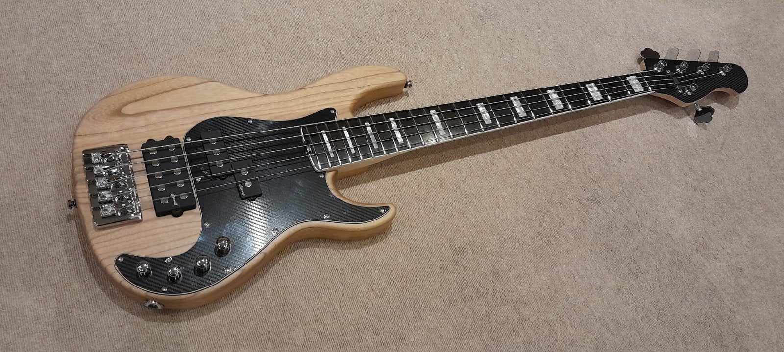 Harley Benton Enhanced MB5-EP string, Ophalen, Gebruikt, Elektrisch, 5-snarig