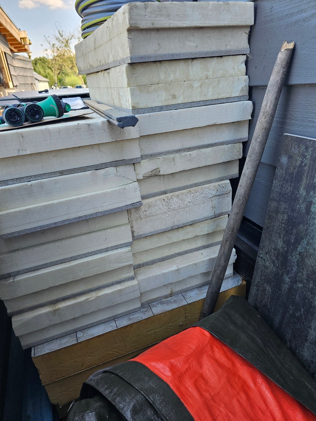 isolatie en kantplanken nieuw, Minder dan 4 cm, Overige materialen, Nieuw, Ophalen of Verzenden