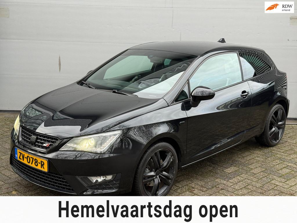 Seat Ibiza SC 1.4 TSI Cupra DSG l l Navi l Xenon l Stoelverw, Auto's, Euro 5, Gebruikt, Zwart, 4 cilinders