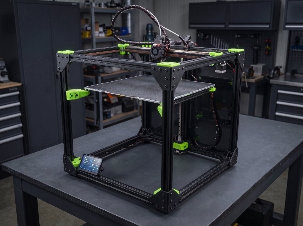 RatRig V-Core 3.0 (400mm), Rapido 2.0 UHF, Bontech LGX Lite, Ophalen, Ingebouwde Wi-Fi, Zo goed als nieuw, Filament