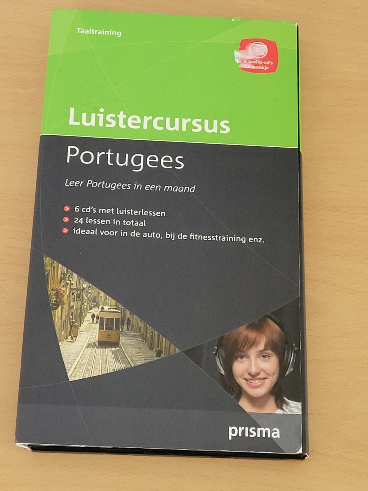Luistercursus Portugees audio 6 CD 's, Non-fictie, Willy Henneijk, Ophalen of Verzenden, Zo goed als nieuw