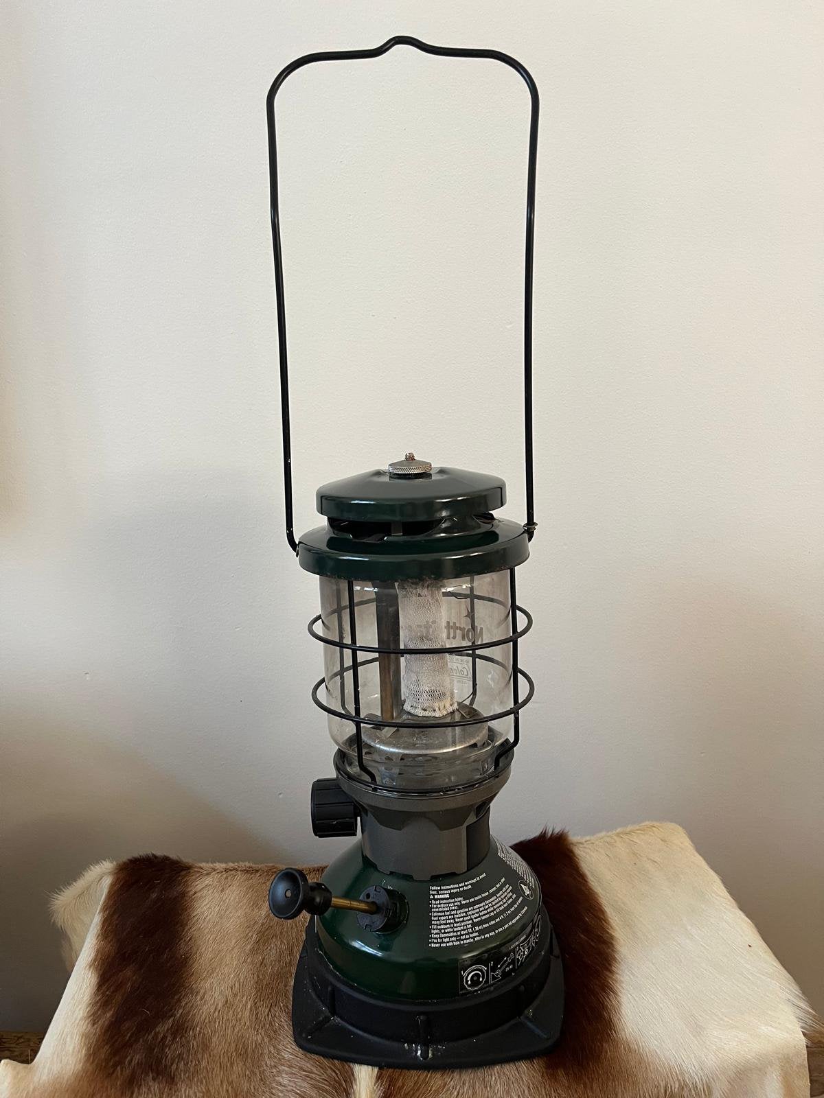 Coleman benzinedruklamp – werkend en in nette staat, Ophalen