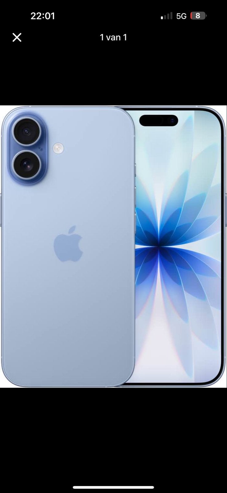 Gloednieuwe iPhone 17 in doos, Ophalen, Nieuw, 64 GB, Zonder simlock